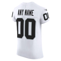 Las Vegas Raiders Nike White Vapor F.U.S.E. Elite Custom Jersey