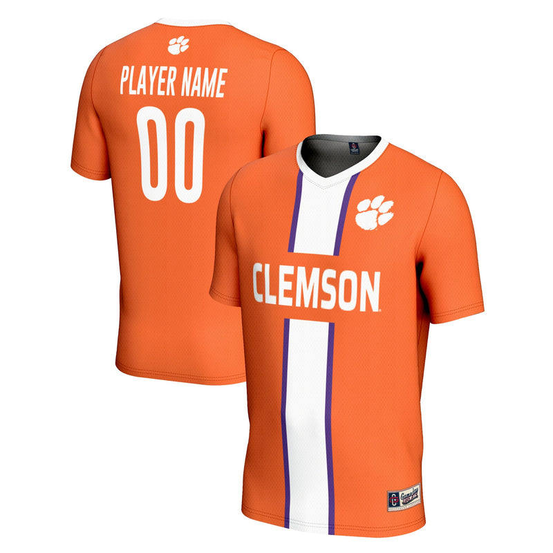 Clemson Tigers GameDay Greats Pick-A-Player NIL Lightweight Soccer Jersey - Orange