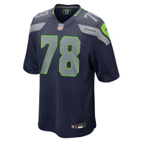 Seattle Seahawks Mason Richman Nike College Navy Team Game Jersey