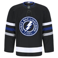 Tampa Bay Lightning Fanatics Black Alternate Authentic Pro Jersey