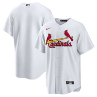 St. Louis Cardinals Nike White Home Big & Tall Replica Jersey