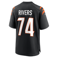 Cincinnati Bengals Jalen Rivers Nike Black Team Game Jersey