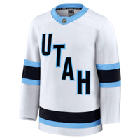 Utah Mammoth Fanatics White Away Premium Jersey