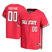 Ball State Cardinals GameDay Greats NIL Pick-A-Player Lightweight Baseball Jersey - Cardinal