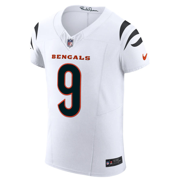 Cincinnati Bengals Joe Burrow Nike White Vapor F.U.S.E. Elite Jersey