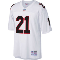 Atlanta Falcons Deion Sanders Mitchell & Ness White Big & Tall 1992 Retired Player Replica Jersey