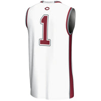 #1 UChicago Maroons GameDay Greats Lightweight Basketball Jersey - White