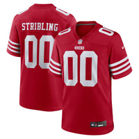 San Francisco 49ers De'Zhaun Stribling Nike Scarlet Game Jersey