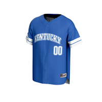 Kentucky Wildcats GameDay Greats Lightweight Collegiate Baseball NIL Pick-A-Player Fashion Jersey - Royal
