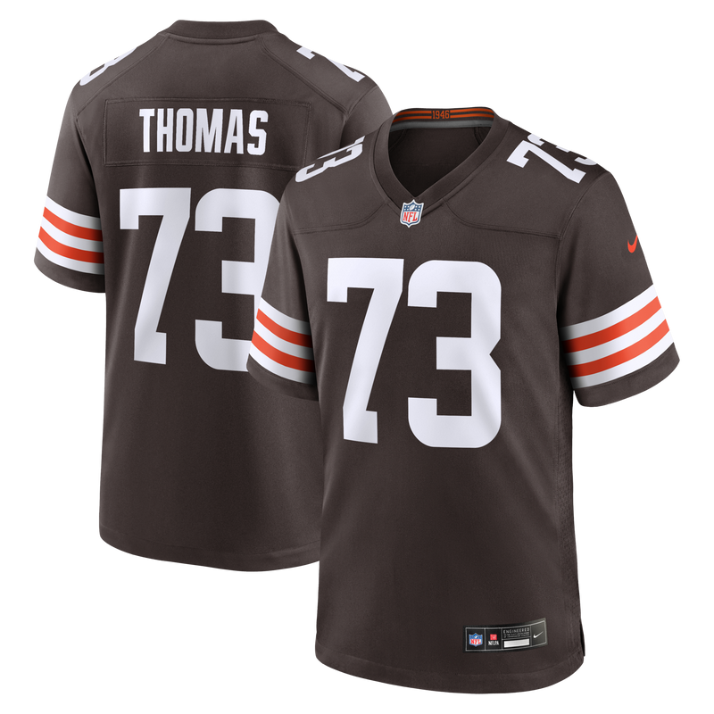 Cleveland Browns Joe Thomas Nike Brown Retired Game Player Jersey