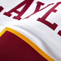 Washington Commanders Jayden Daniels Nike White Vapor F.U.S.E. Limited Super Bowl Era Jersey