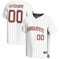 Florida State Seminoles GameDay Greats NIL Pick-A-Player Lightweight Baseball Jersey - White