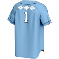 GameDay Greats Carolina Blue #1 North Carolina Tar Heels Lightweight Softball Jersey
