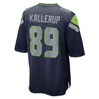 Seattle Seahawks Nick Kallerup Nike College Navy Team Game Jersey