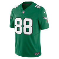 Philadelphia Eagles Dallas Goedert Nike Kelly Green Vapor F.U.S.E. Limited Jersey