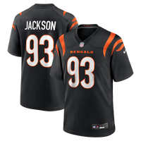 Cincinnati Bengals McKinnley Jackson Nike Black Game Jersey