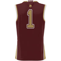 #1 Texas State Bobcats GameDay Greats Lightweight Basketball Jersey - Maroon