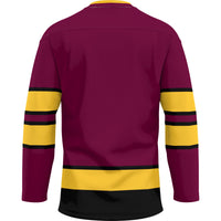 Central Michigan Chippewas GameDay Greats Hockey Jersey - Maroon