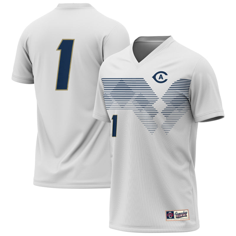 UC Davis Aggies GameDay Greats Lightweight Collegiate Soccer Fashion Jersey - White