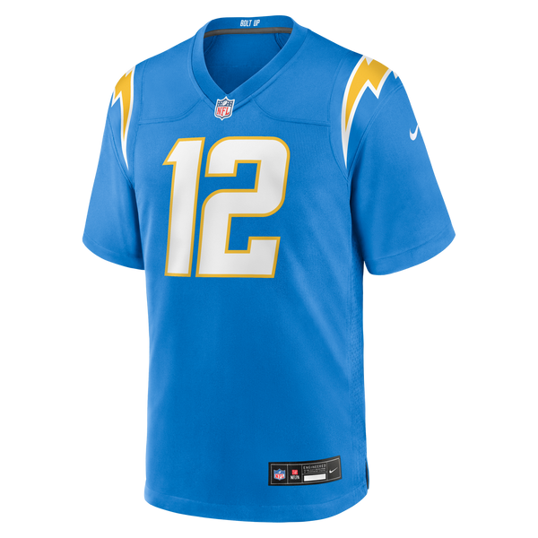 Los Angeles Chargers Derius Davis Nike Powder Blue Team Game Jersey