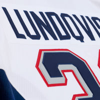 New York Rangers Henrik Lundqvist Mitchell & Ness White 2014 NHL Stadium Series Power Play Jersey