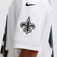 New Orleans Saints Alvin Kamara Nike White Vapor F.U.S.E. Limited Jersey