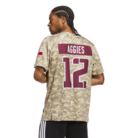#12 Texas A&M Aggies adidas Honor & Support Premier Strategy Jersey - Beige