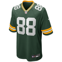 Green Bay Packers Jermichael Finley Nike Green Game Retired Player Jersey