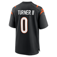 Cincinnati Bengals DJ Turner II Nike Black Team Game Jersey