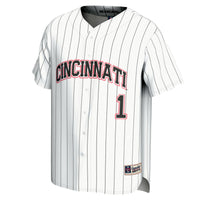#1 Cincinnati Bearcats GameDay Greats Lightweight Baseball Fashion Jersey - White