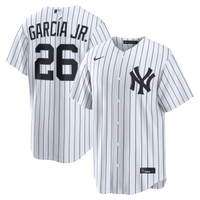 New York Yankees Luis García Jr. Nike White Home Replica Jersey