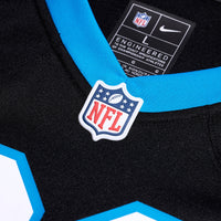 Carolina Panthers Jimmy Horn Jr Nike Black Team Game Jersey