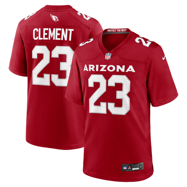 Arizona Cardinals Corey Clement Nike Cardinal Team Game Jersey