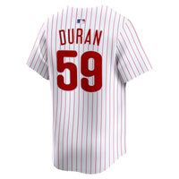 Philadelphia Phillies Jhoan Duran Nike White Home Limited Player Jersey