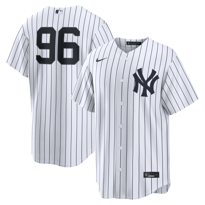 New York Yankees George Lombard Jr. Nike White Home Replica Jersey