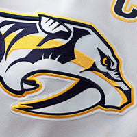 Nashville Predators Fanatics White Away Premium Custom Jersey