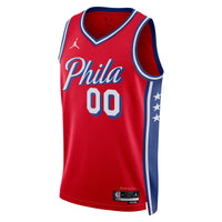 Philadelphia 76ers Jordan Statement Swingman Jersey - Custom