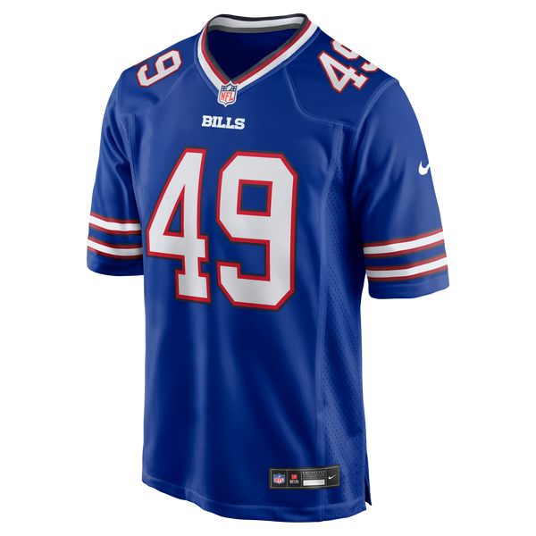 Buffalo Bills DaShaun White Nike Royal Team Game Jersey