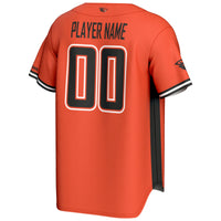 Oregon State Beavers GameDay Greats NIL Pick-A-Player Lightweight Baseball Jersey - Orange