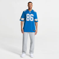 Detroit Lions Anthony Firkser Nike Blue Team Game Jersey