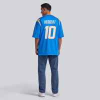 Los Angeles Chargers Justin Herbert Nike Powder Blue Player Game Jersey