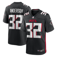 Atlanta Falcons Jamal Anderson Nike Black Game Retired Player Jersey