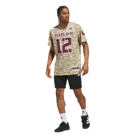 #12 Texas A&M Aggies adidas Honor & Support Premier Strategy Jersey - Beige