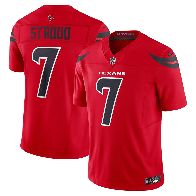 Houston Texans C.J. Stroud Nike Red Alternate Vapor F.U.S.E. Limited Jersey