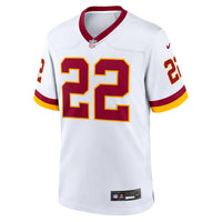 Washington Commanders Jacory Croskey-Merritt Nike White Game Super Bowl Era Jersey