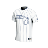 Nevada Wolf Pack GameDay Greats Lightweight Collegiate Softball NIL Pick-A-Player Fashion Jersey - White