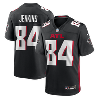 Atlanta Falcons Alfred Jenkins Nike Black Game Retired Player Jersey