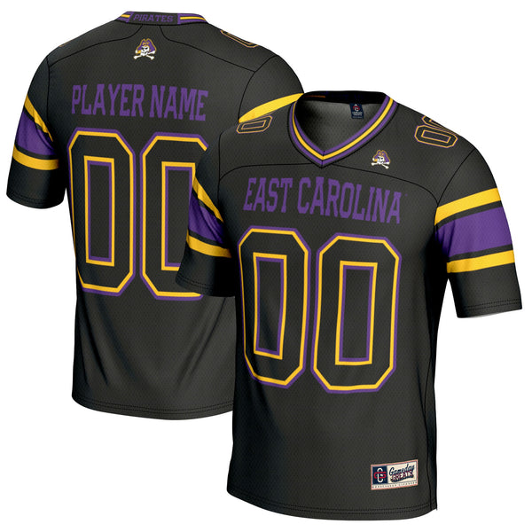 ECU Pirates GameDay Greats NIL Pick-A-Player Football Jersey - Black