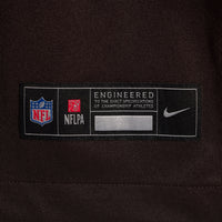 Cleveland Browns Austin Barber Nike Brown Team Game Jersey