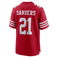 San Francisco 49ers Deion Sanders Nike Scarlet Team Retired Player Game Jersey